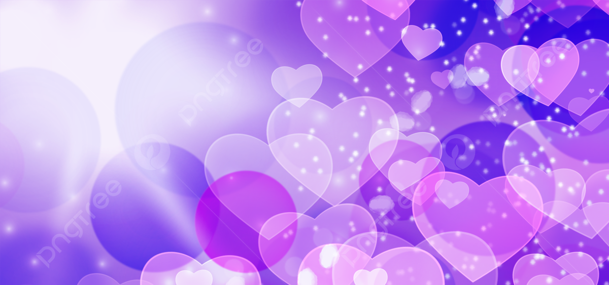 cute purple heart background 0097