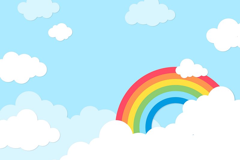 cute rainbow backgrounds 0011