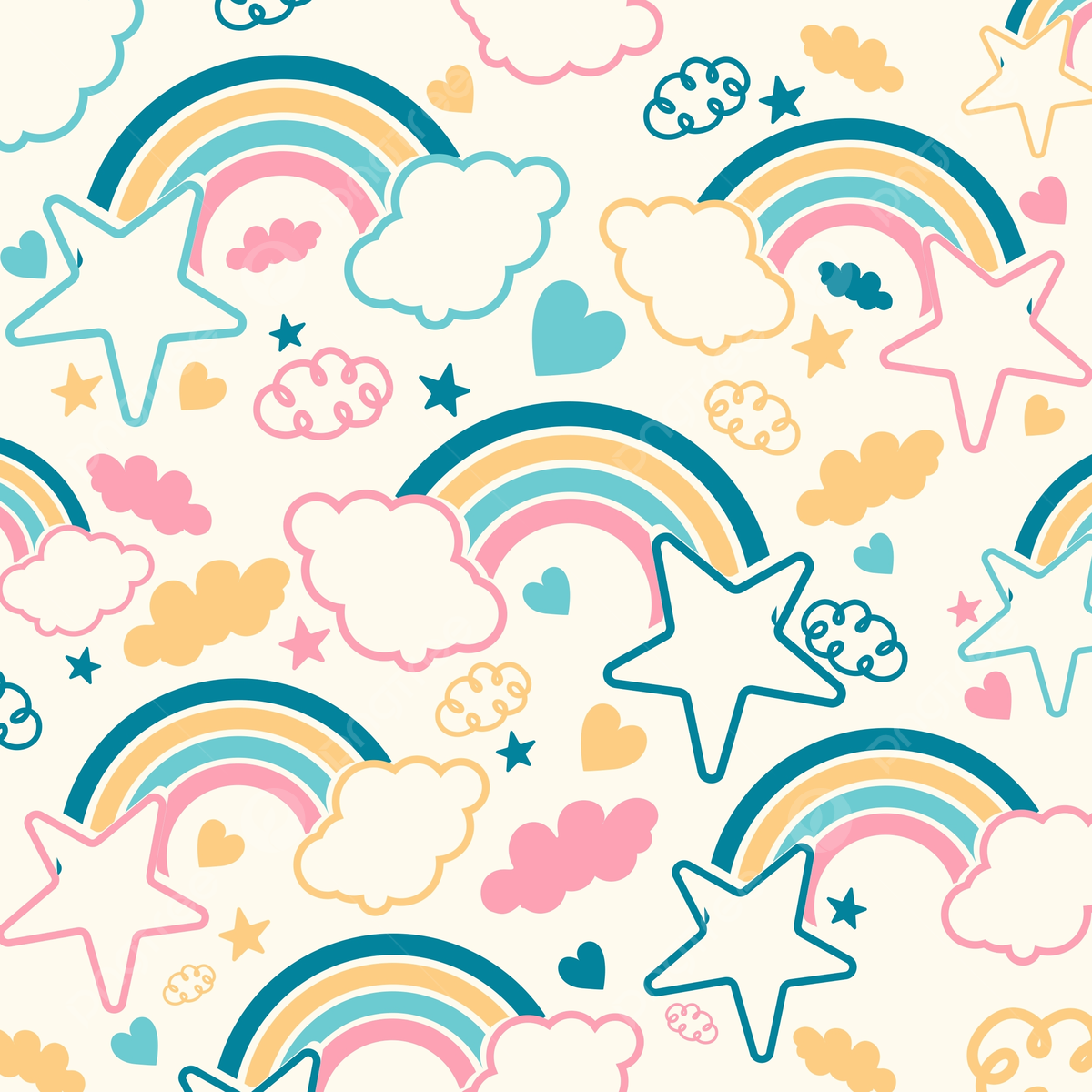 cute rainbow backgrounds 0031