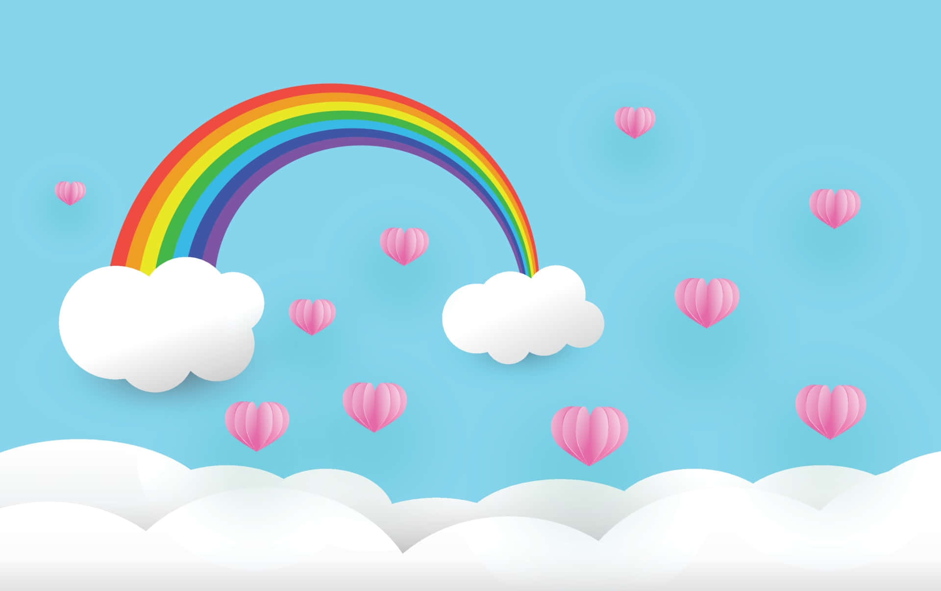 cute rainbow backgrounds 0049