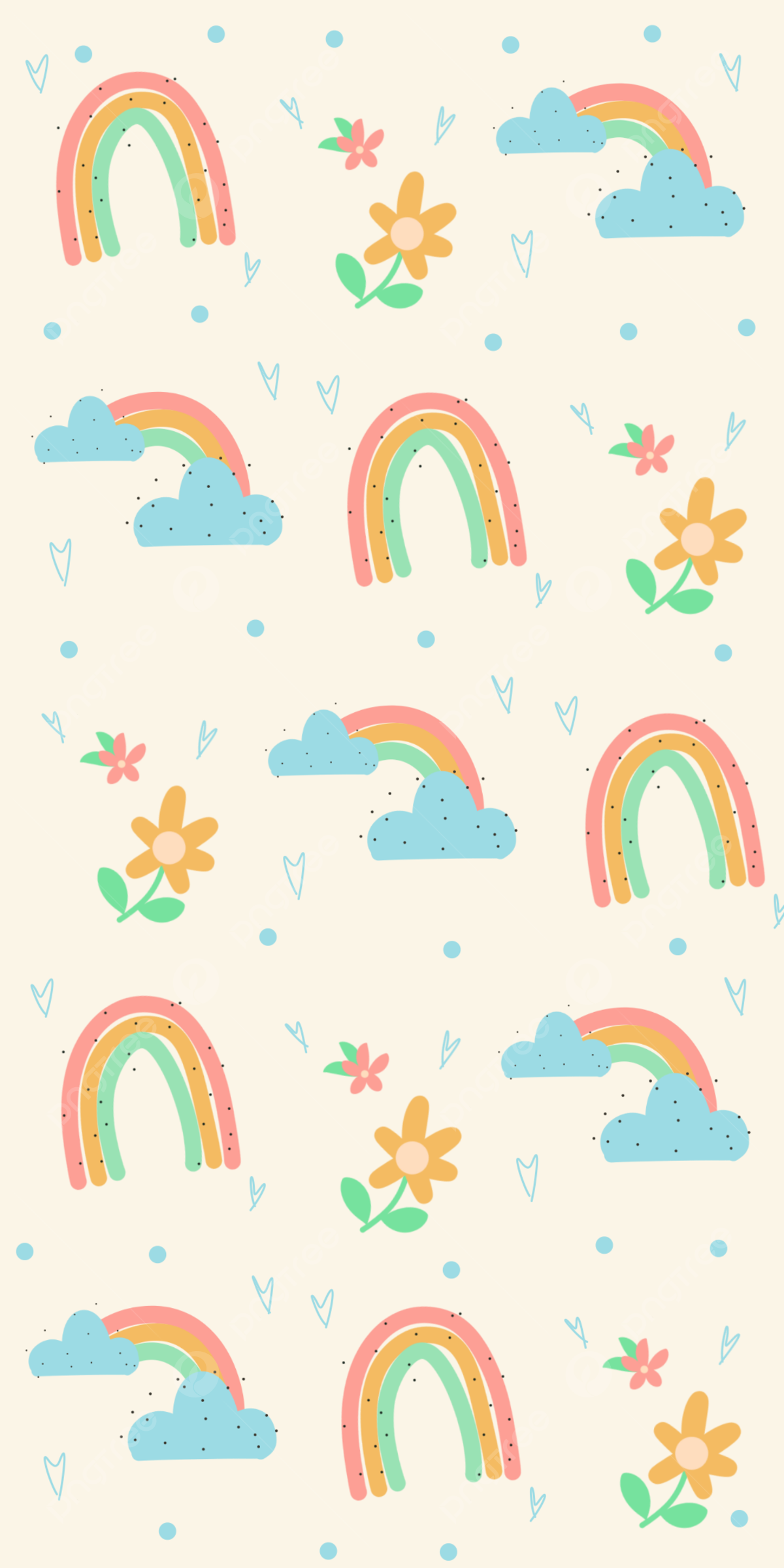 cute rainbow backgrounds 0050