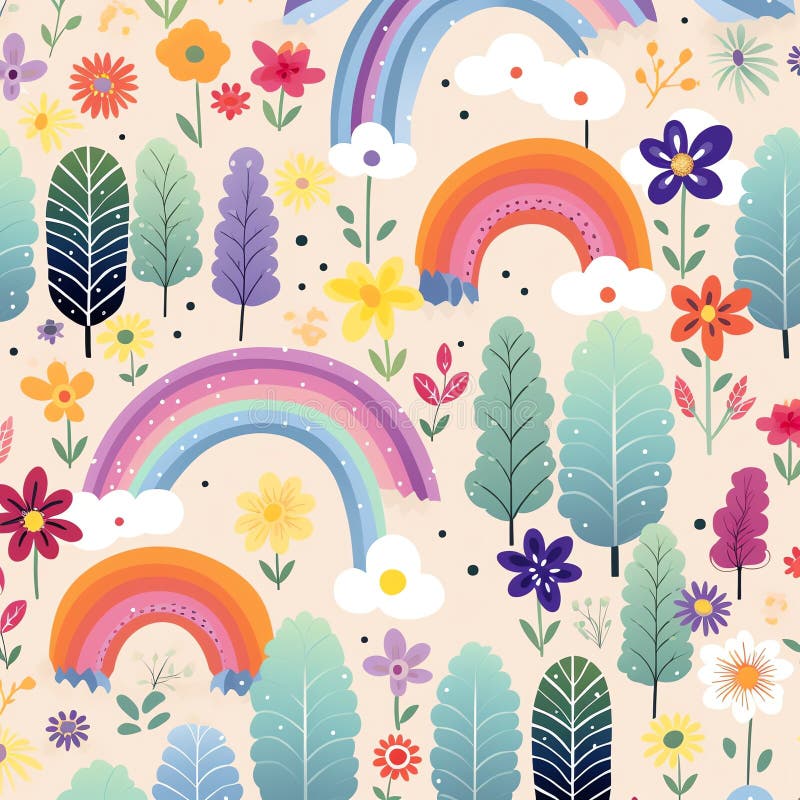 cute rainbow backgrounds 0055