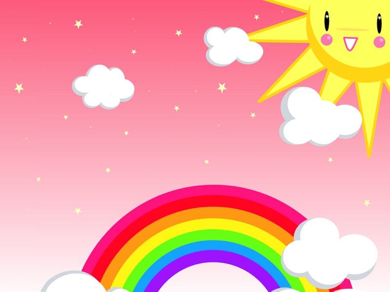 cute rainbow backgrounds 0070