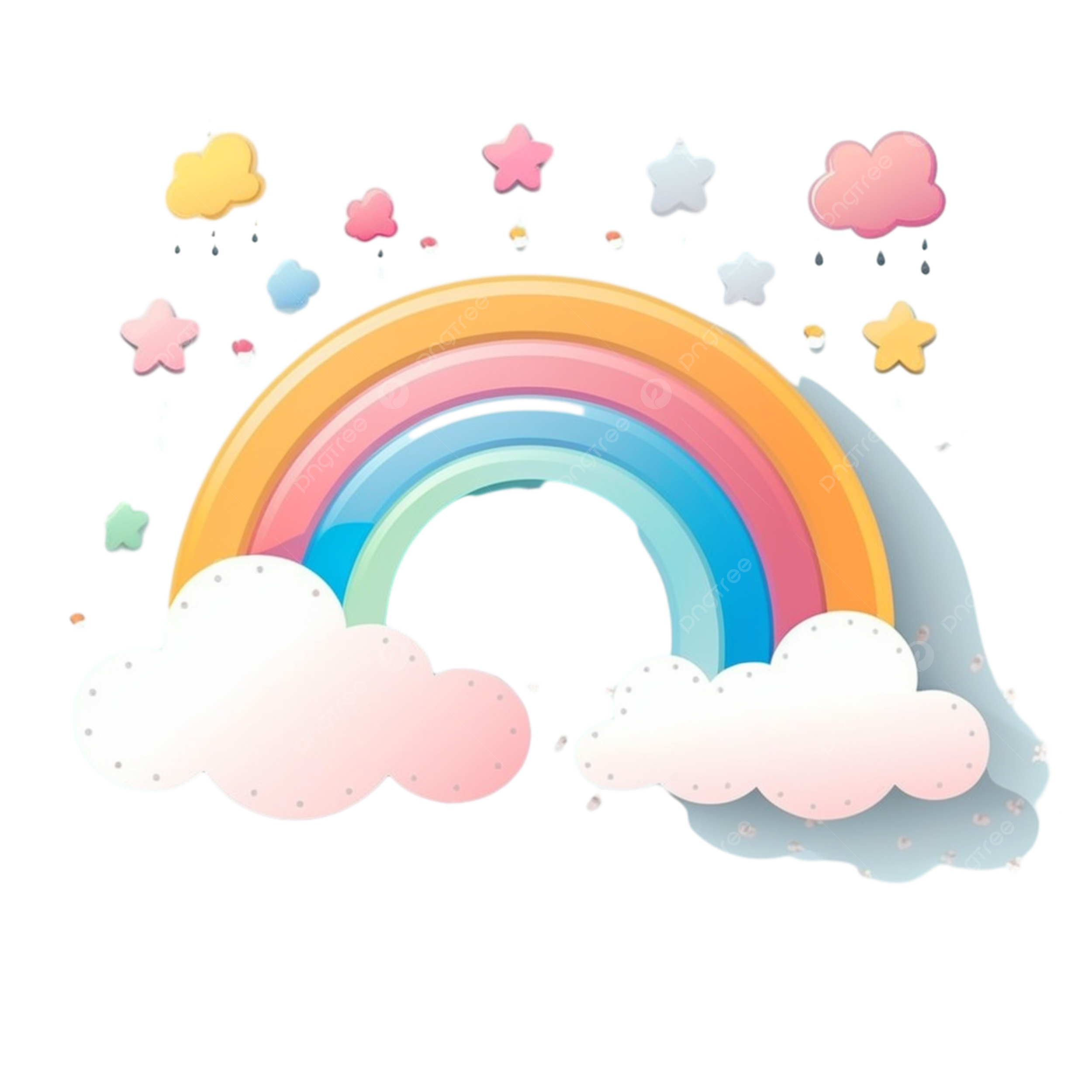 cute rainbow backgrounds 0082