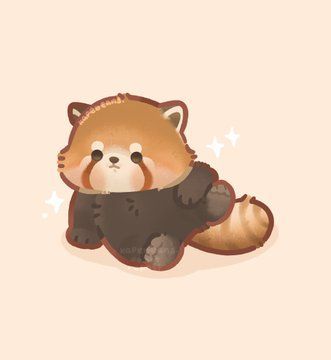 cute red panda backgrounds 0011