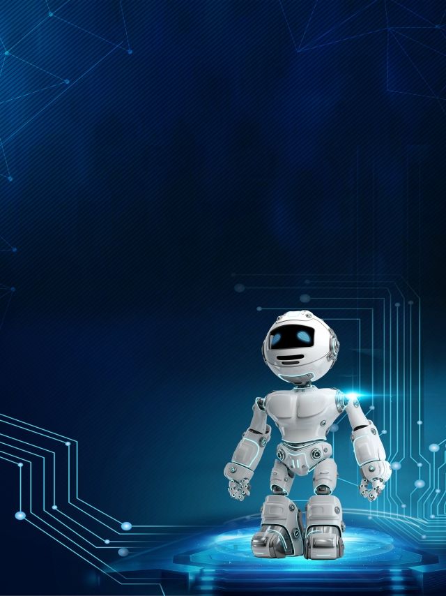 cute robot background 0013