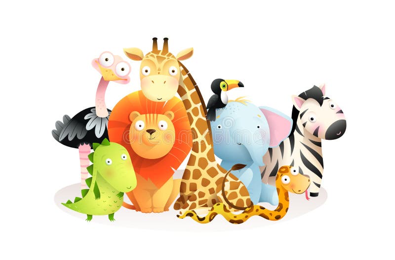 cute safari backgrounds 0060