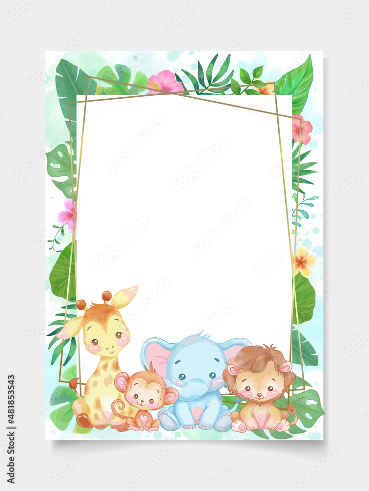 cute safari backgrounds 0066