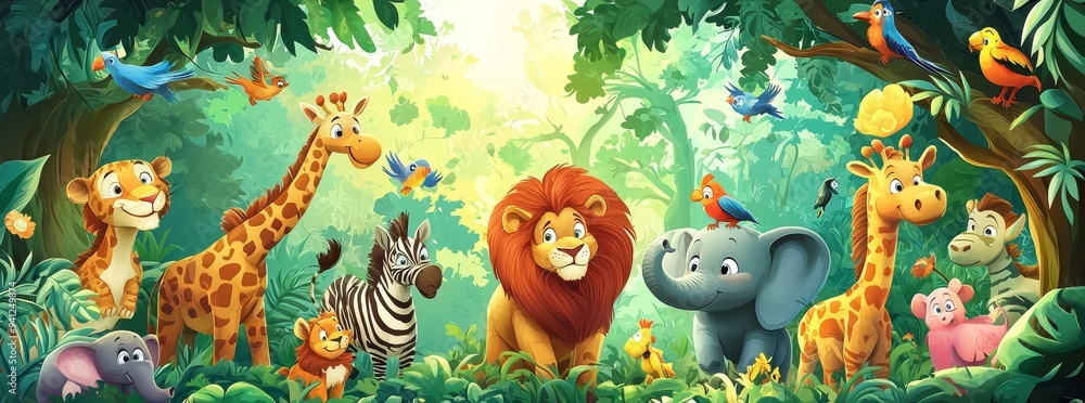 cute safari backgrounds 0067