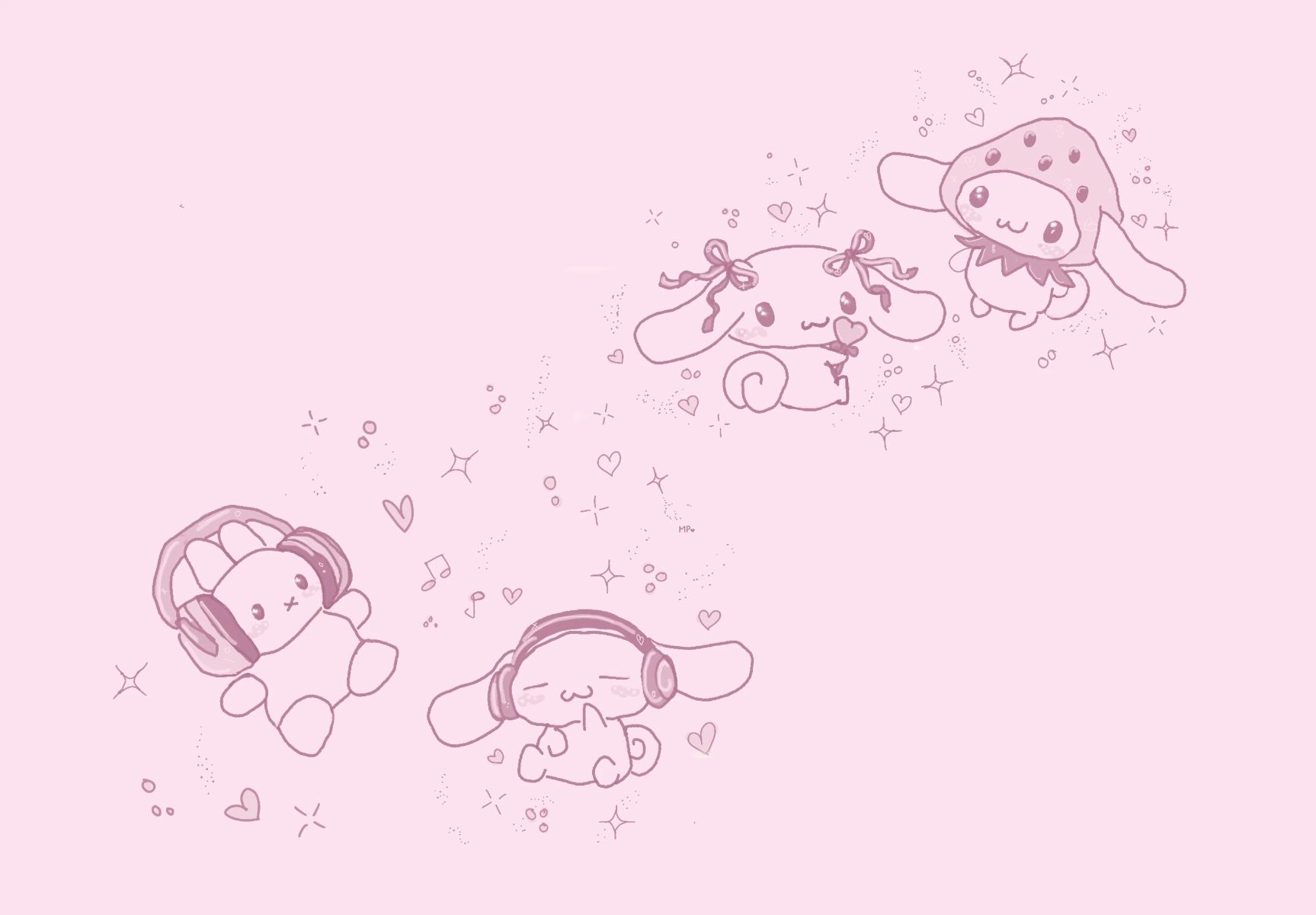 cute Sanrio backgrounds 0013