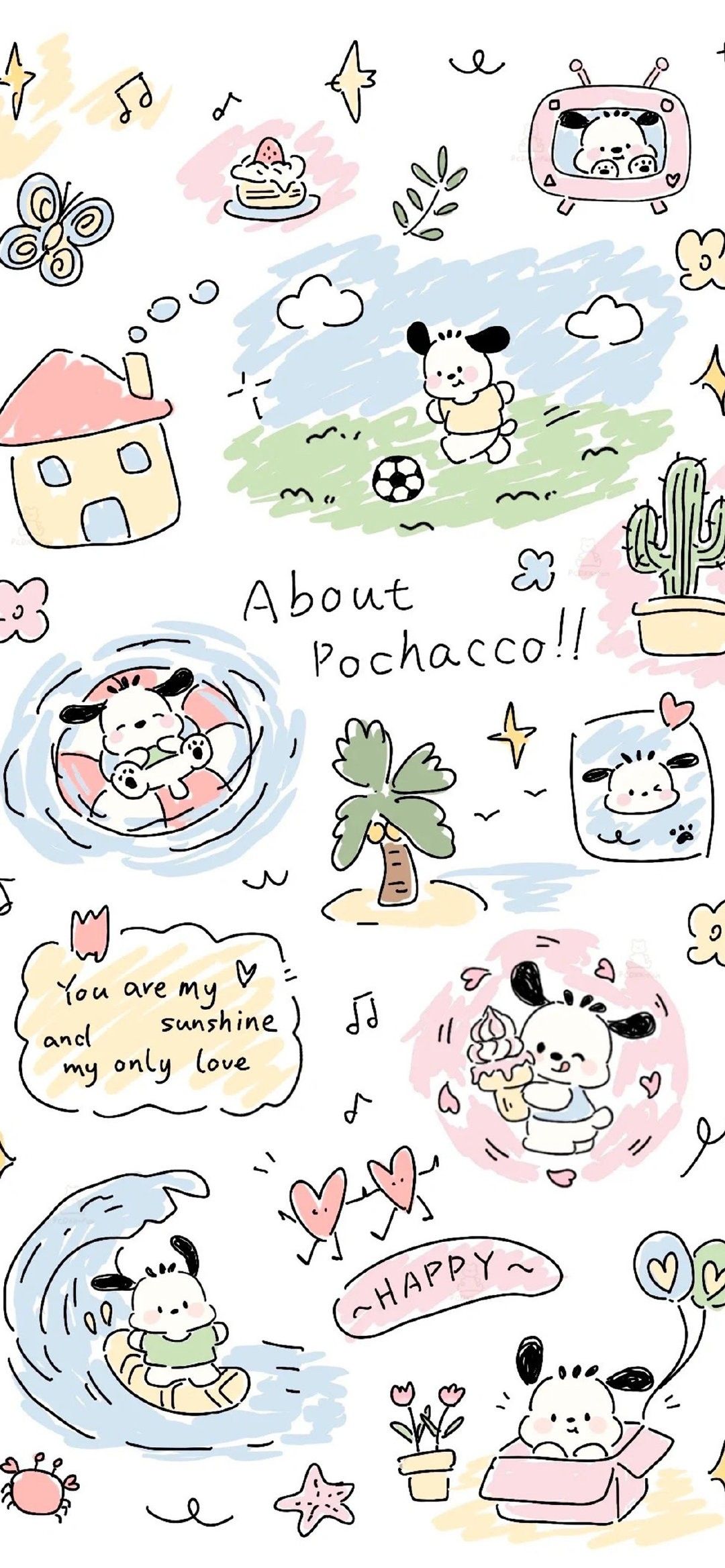 cute Sanrio backgrounds 0097