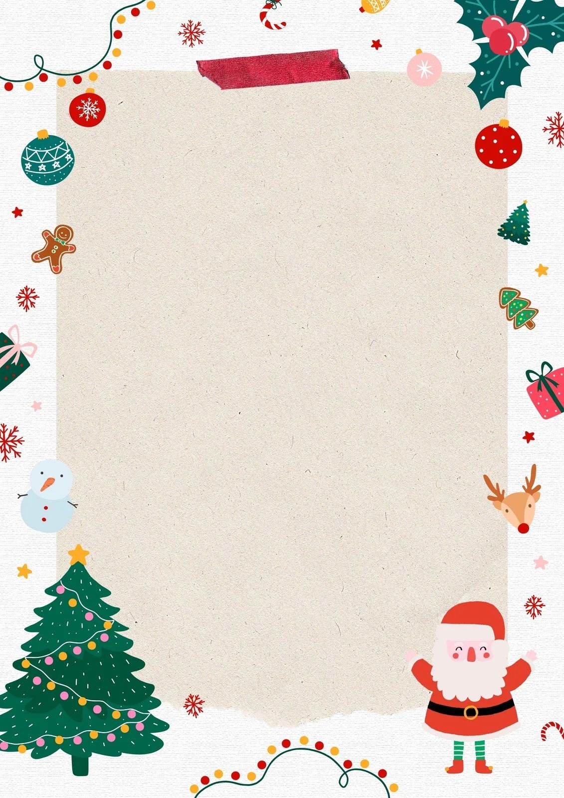 cute Santa backgrounds 0011