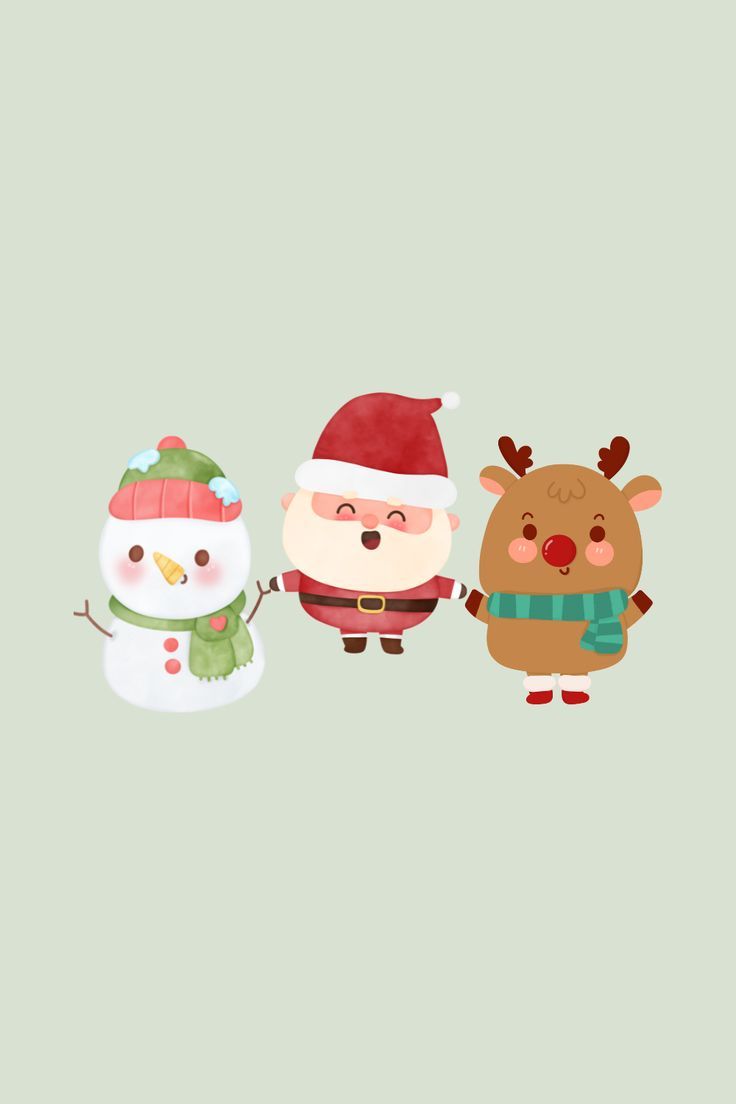 cute Santa backgrounds 0014