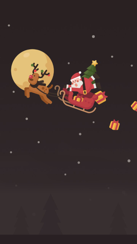 cute Santa backgrounds 0034