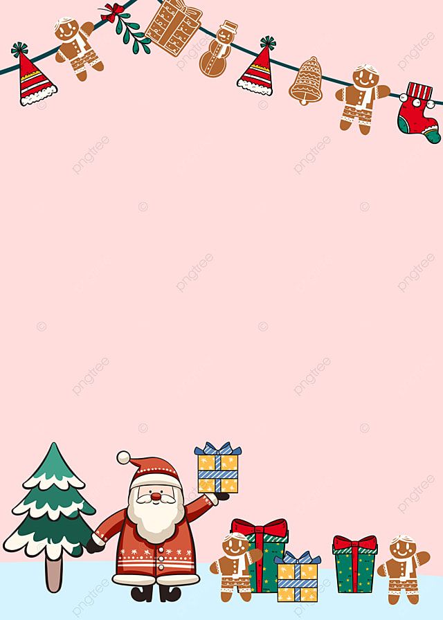 cute Santa backgrounds 0094