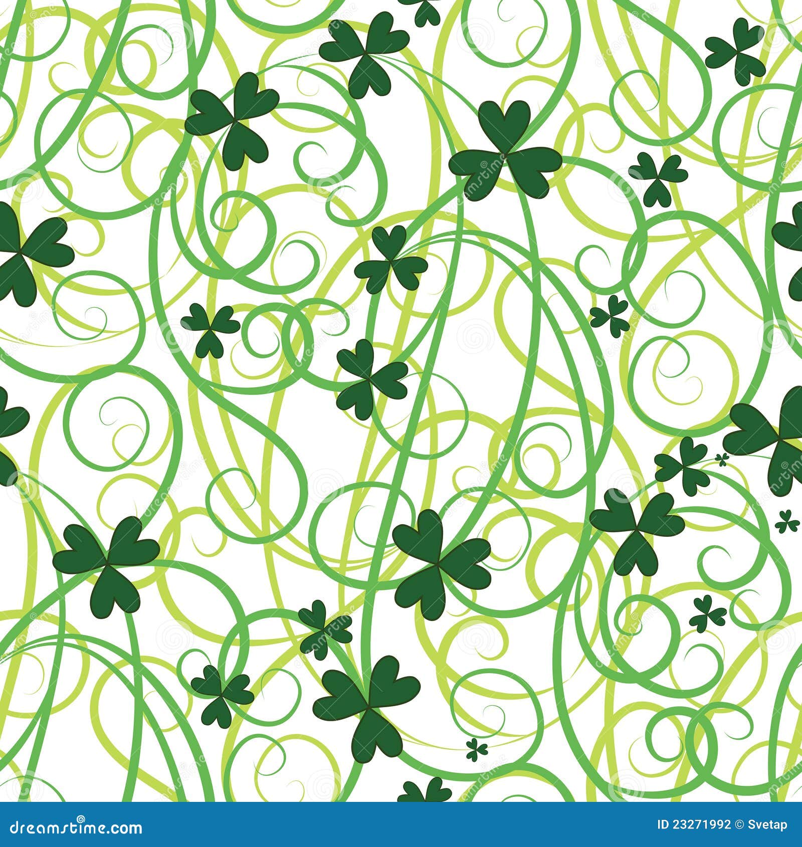 cute shamrock background 0027