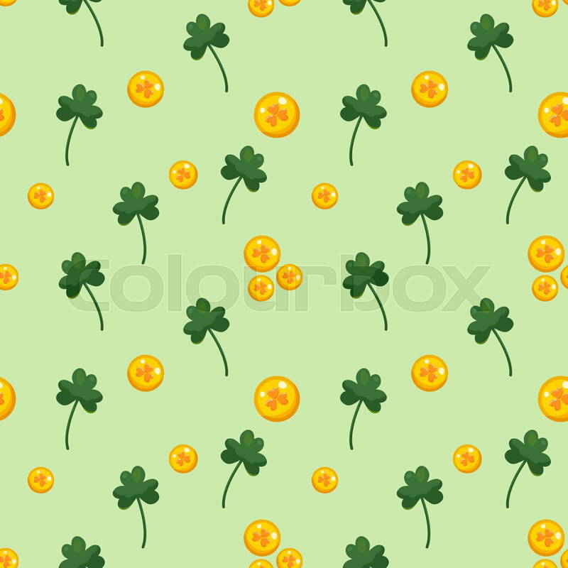 cute shamrock background 0032