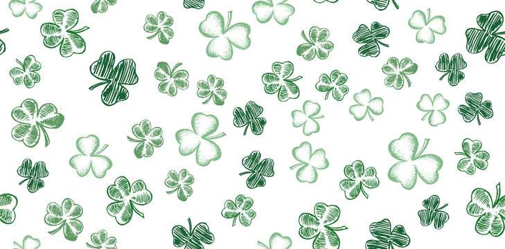 cute shamrock background 0035