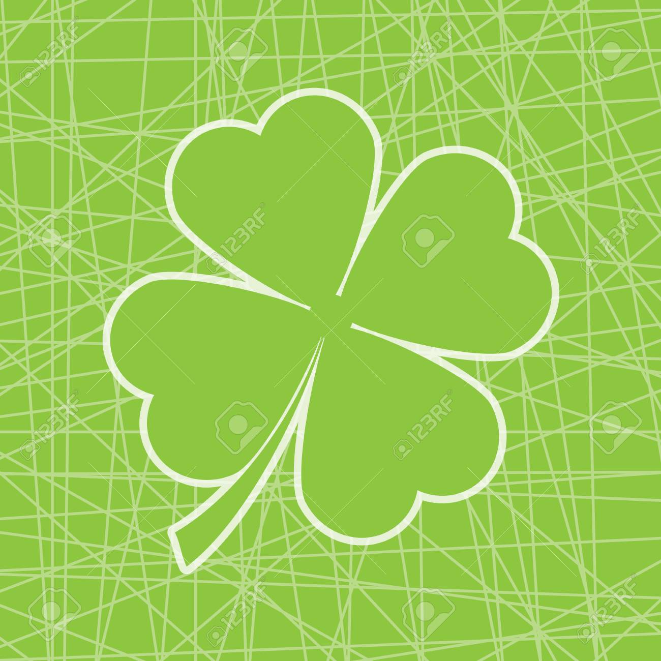 cute shamrock background 0036