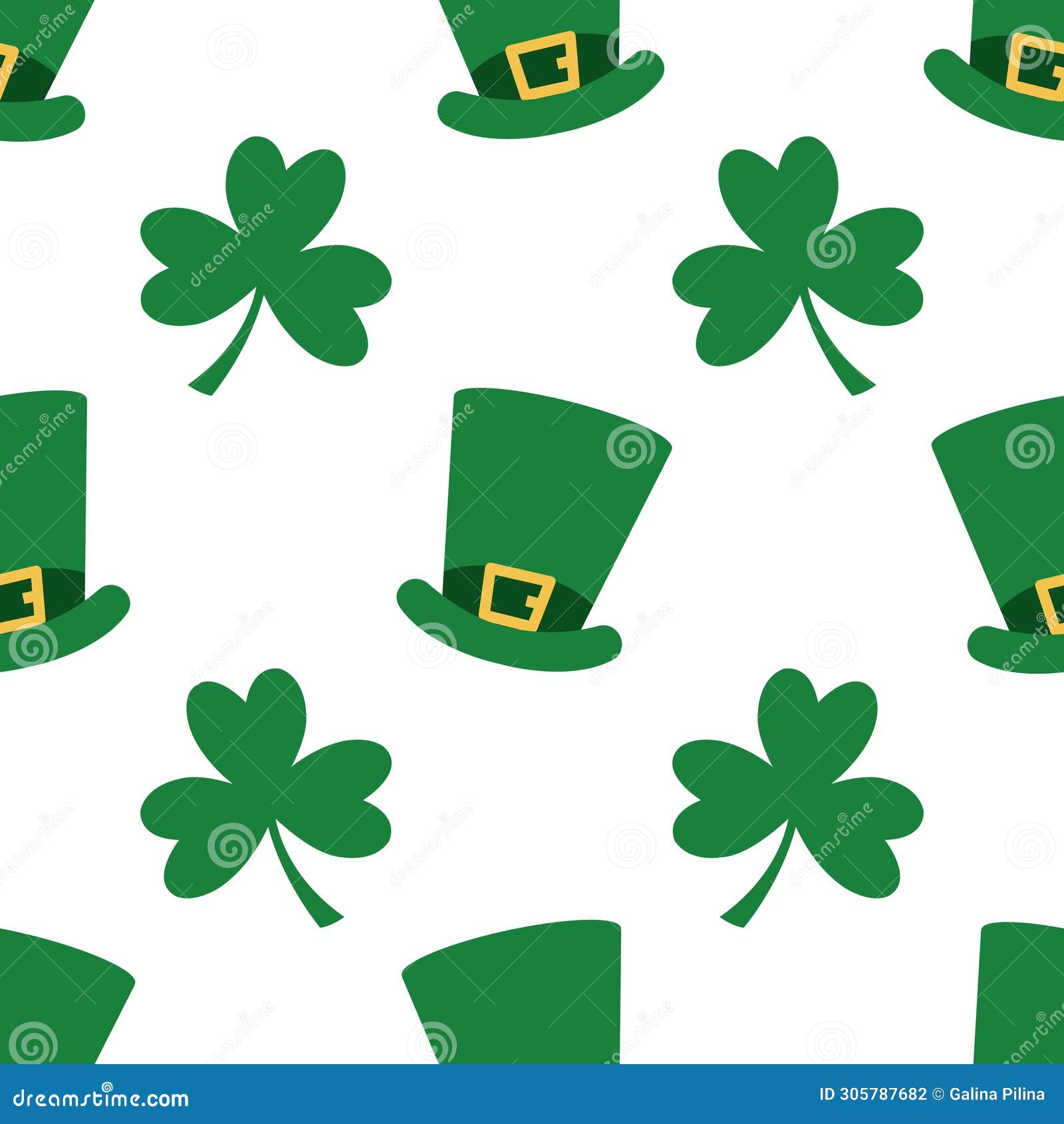 cute shamrock background 0047