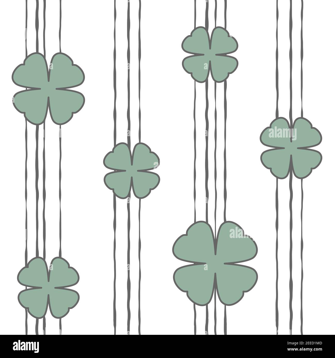 cute shamrock background 0049