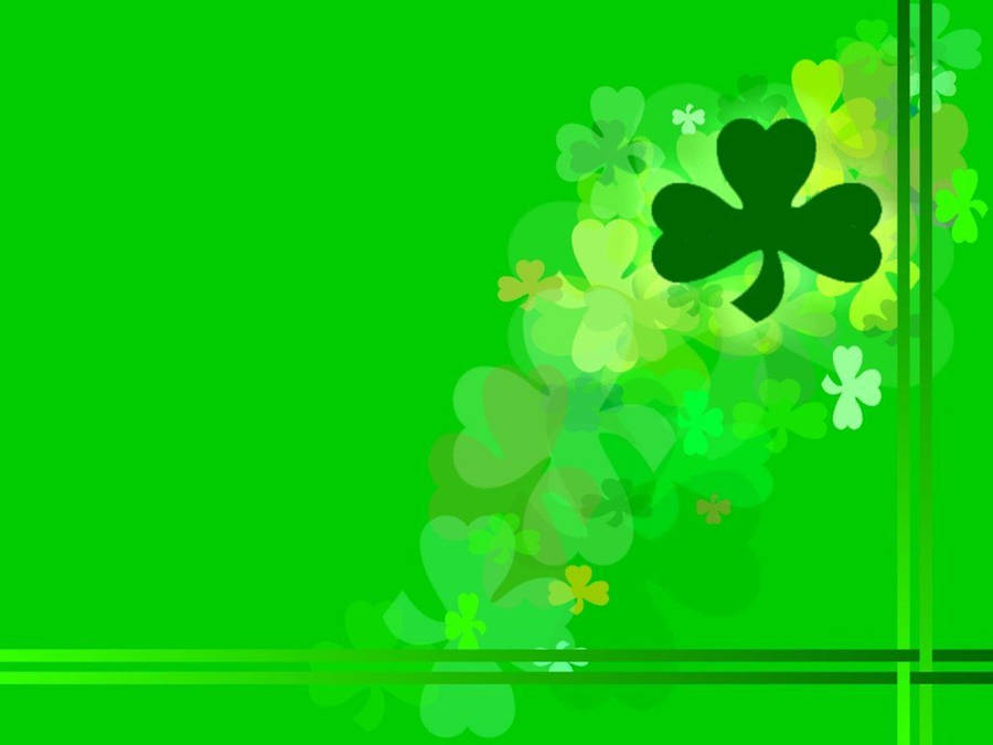 cute shamrock background 0050