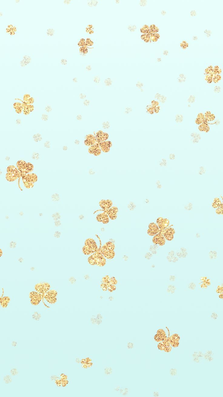 cute shamrock background 0054