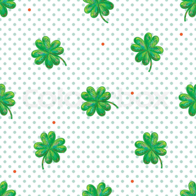 cute shamrock background 0063