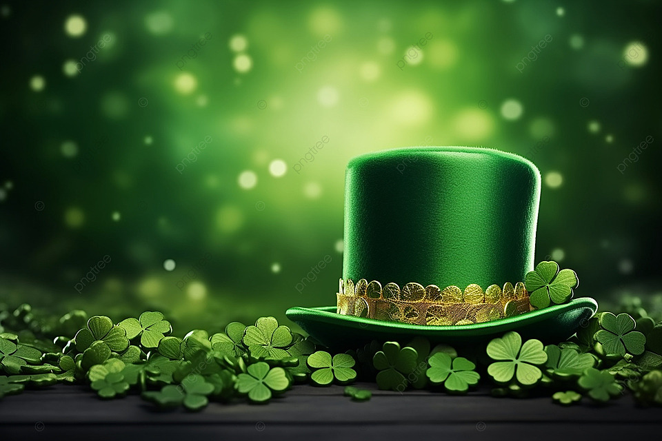 cute shamrock background 0067