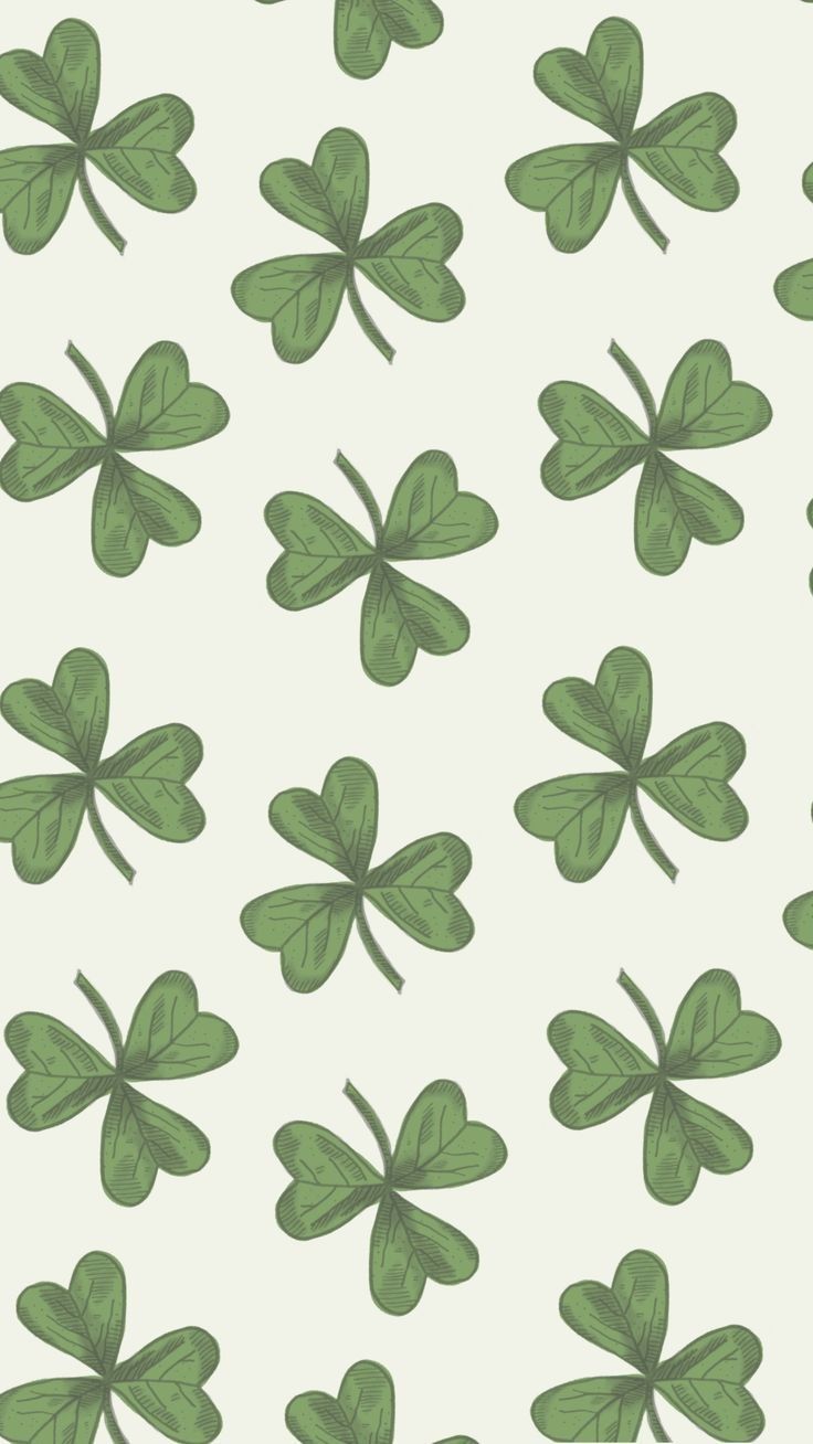 cute shamrock background 0068