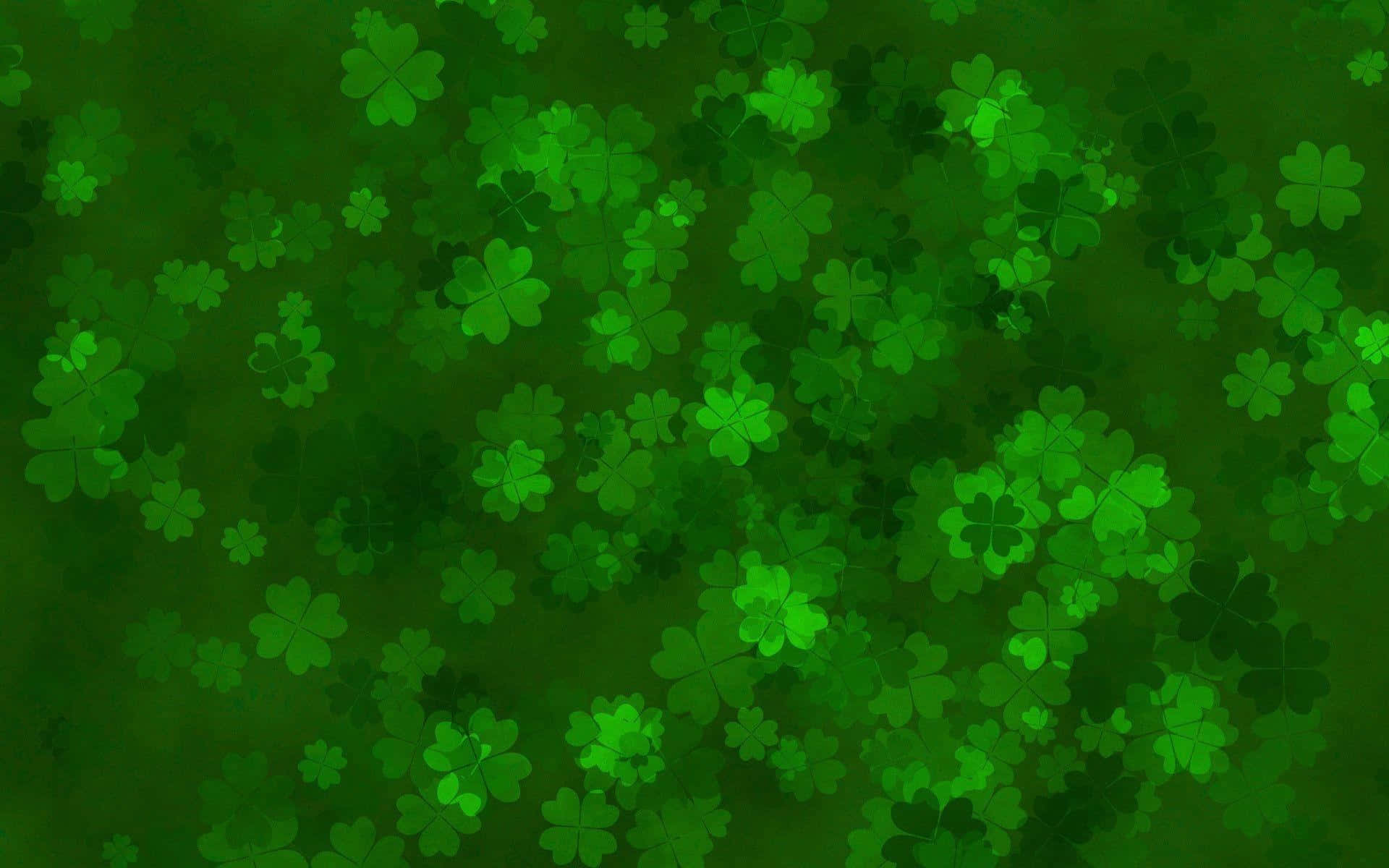 cute shamrock background 0070