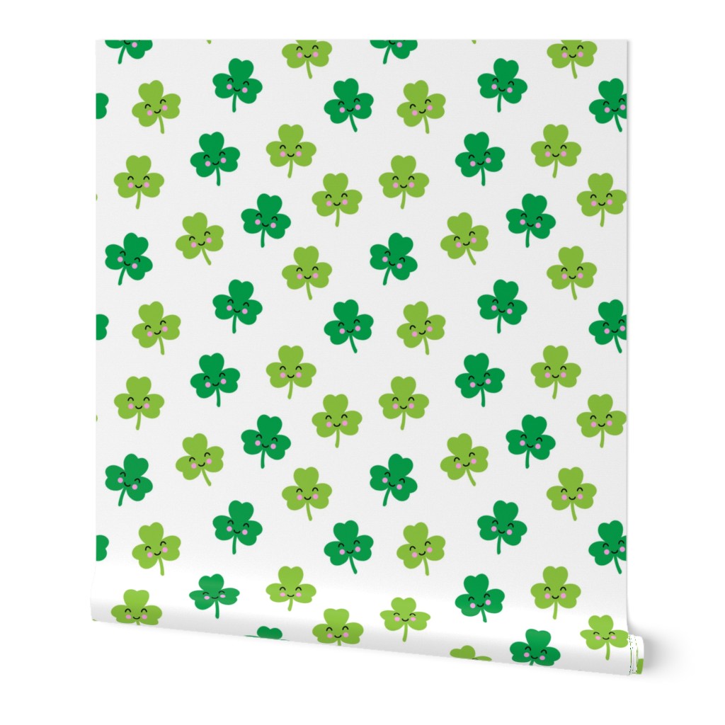 cute shamrock background 0076