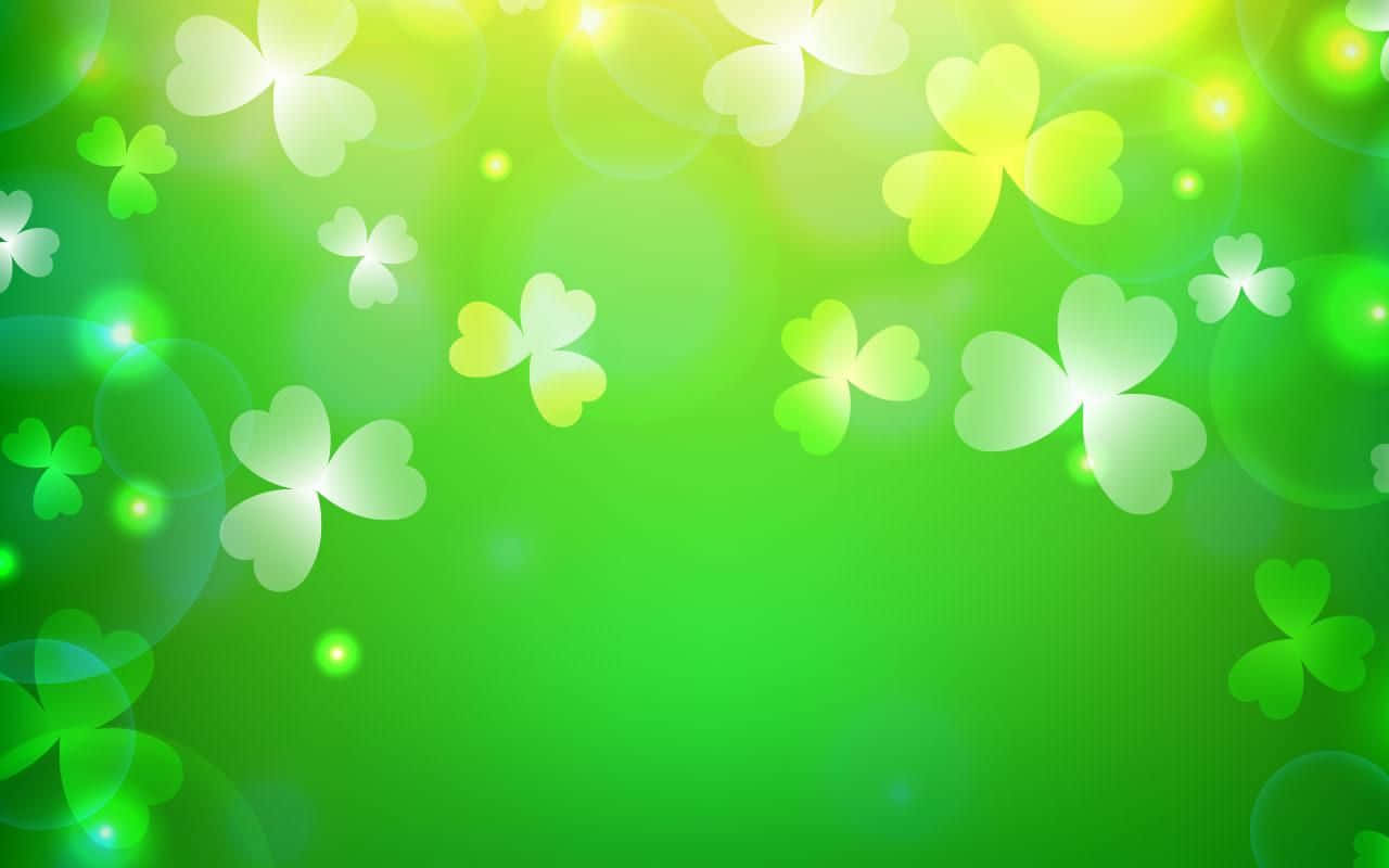 cute shamrock background 0083