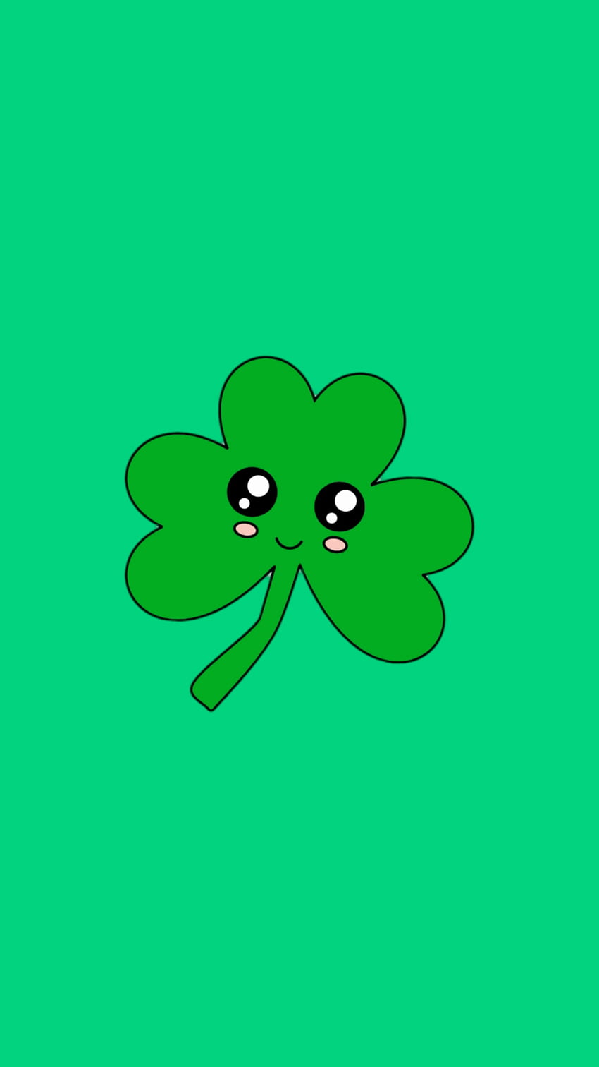 cute shamrock background 0091