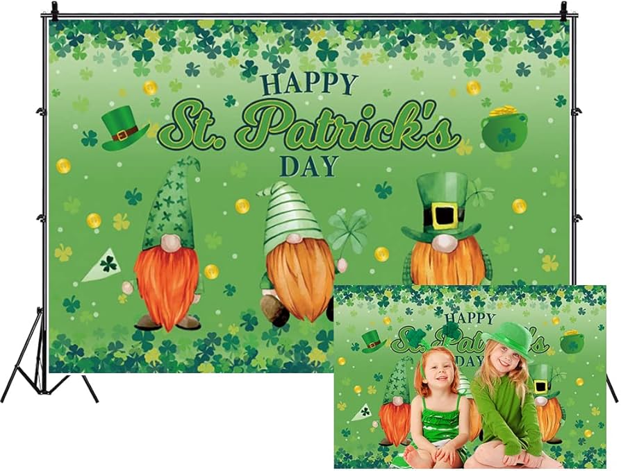 cute shamrock background 0093