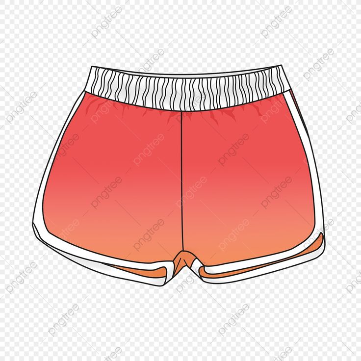 cute shorts transparent background 0016