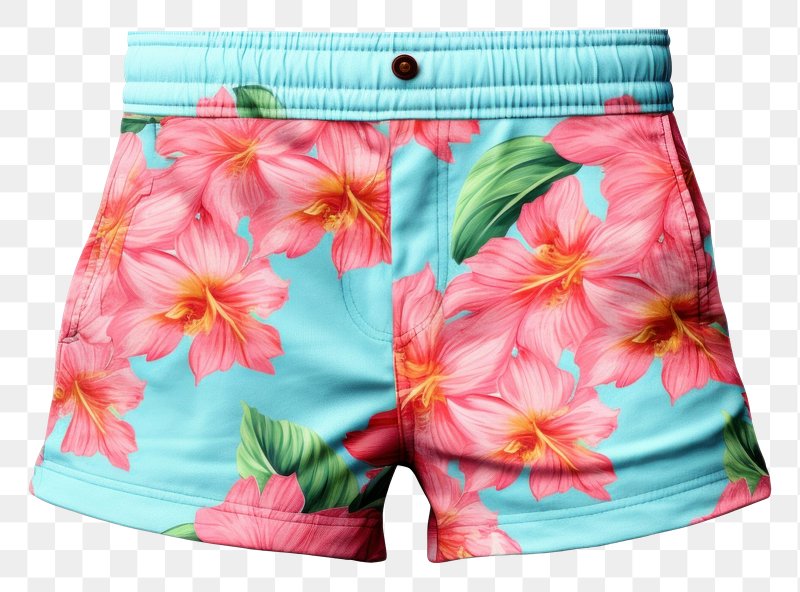 cute shorts transparent background 0038