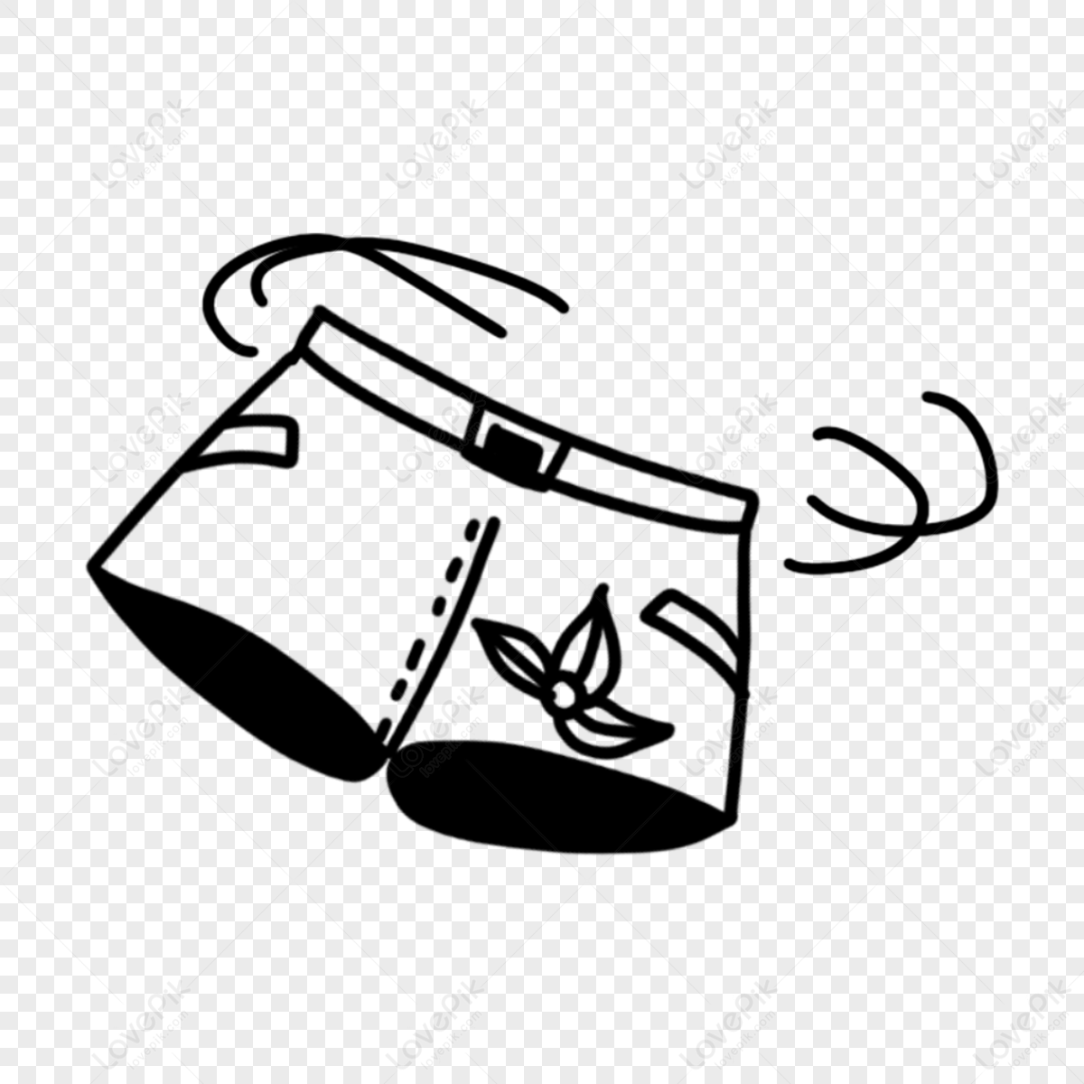 cute shorts transparent background 0074