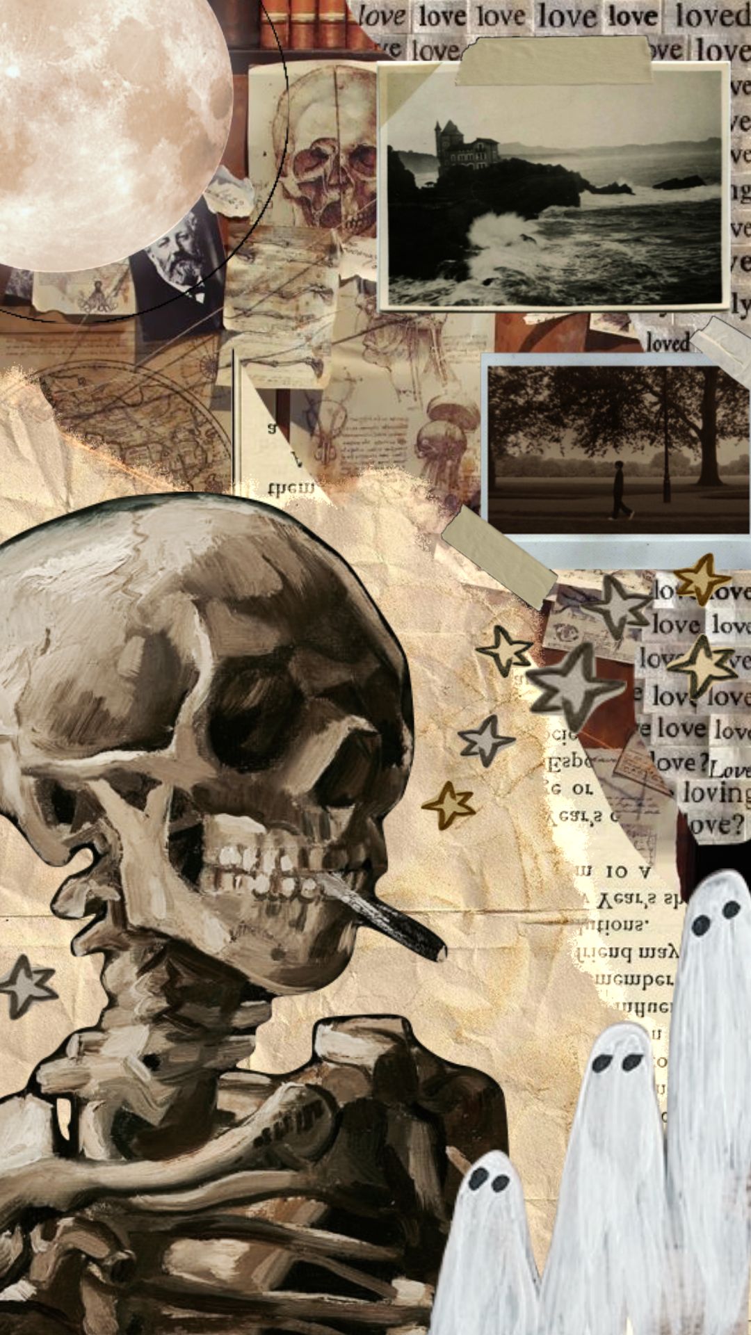 cute skeleton backgrounds 0011