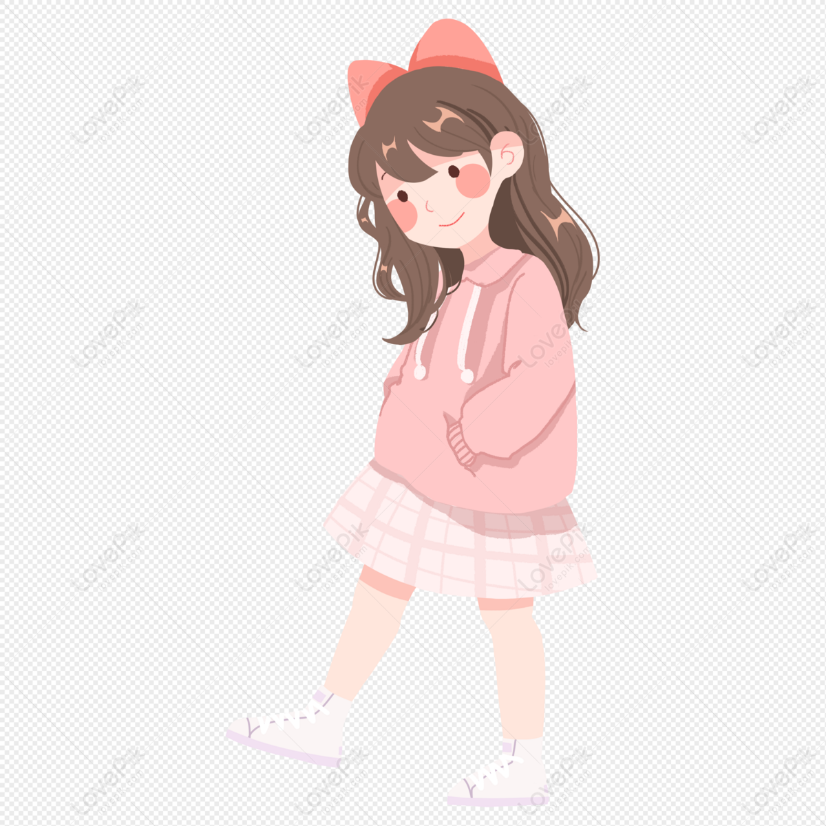 cute skirt transparent background 0016