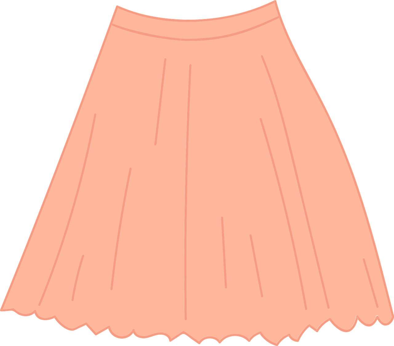 cute skirt transparent background 0021