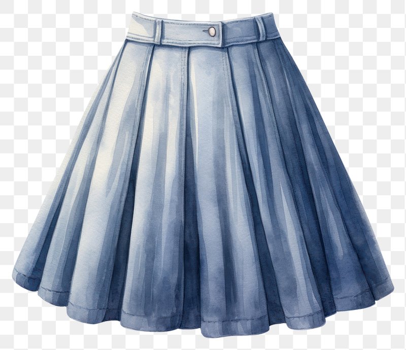 cute skirt transparent background 0024