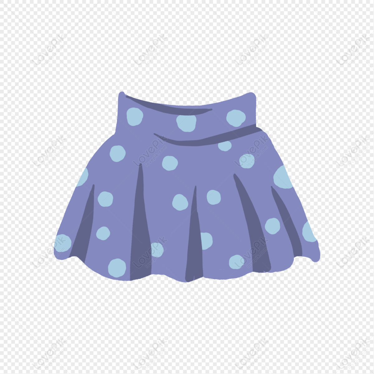 cute skirt transparent background 0078