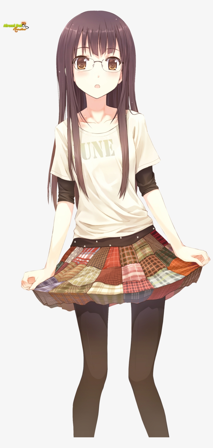 cute skirt transparent background 0094