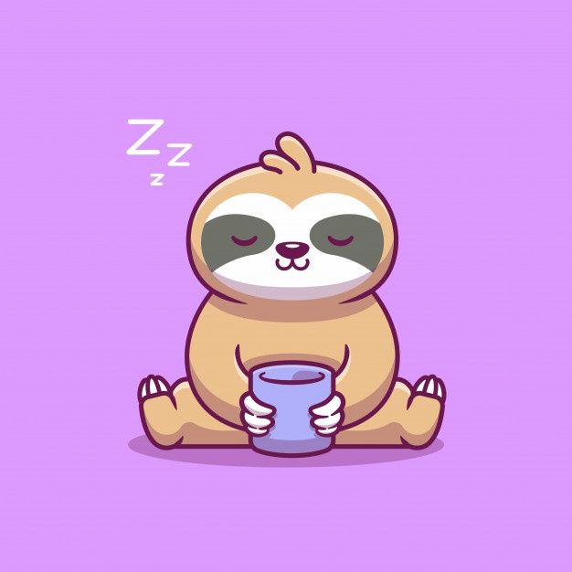 cute sloth backgrounds 0025