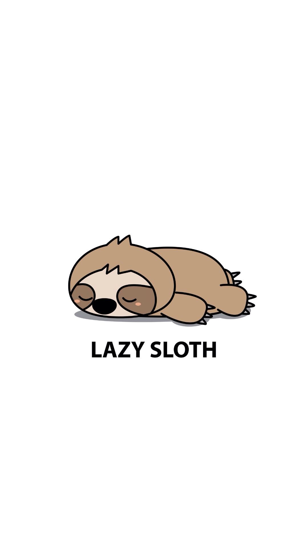 cute sloth backgrounds 0028