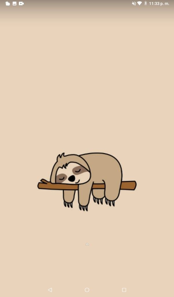 cute sloth backgrounds 0034