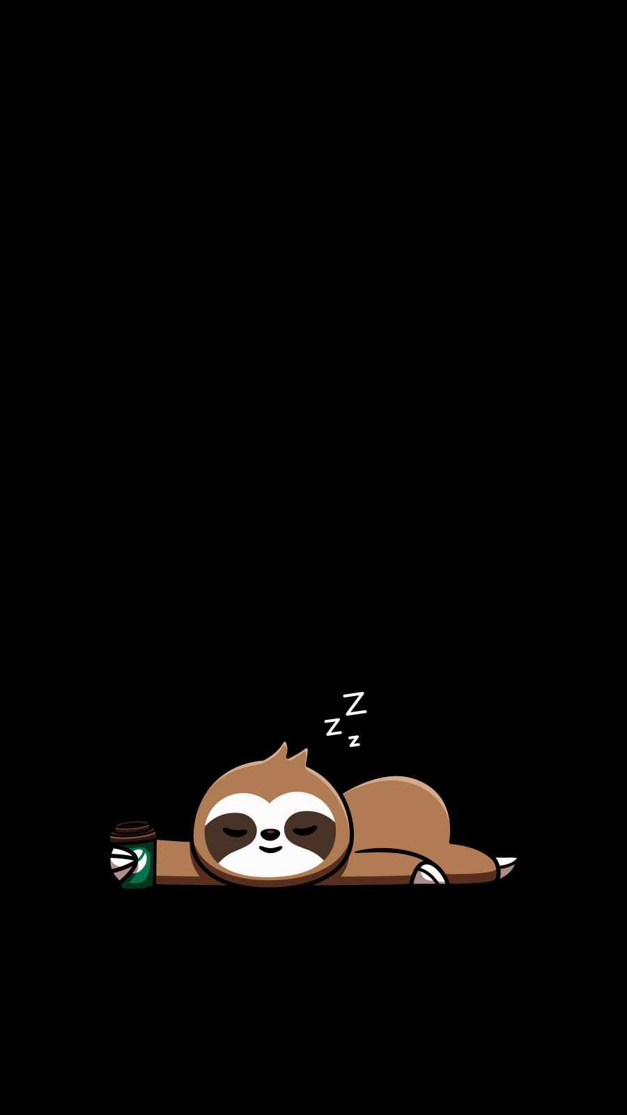 cute sloth backgrounds 0040