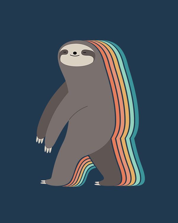 cute sloth backgrounds 0065