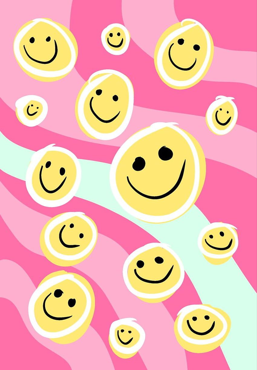 cute smiley face backgrounds 0012